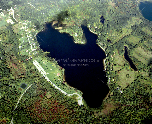 Big Fish Lake in Lapeer County, Michigan